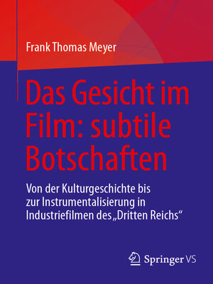 cover image of Das Gesicht im Film
